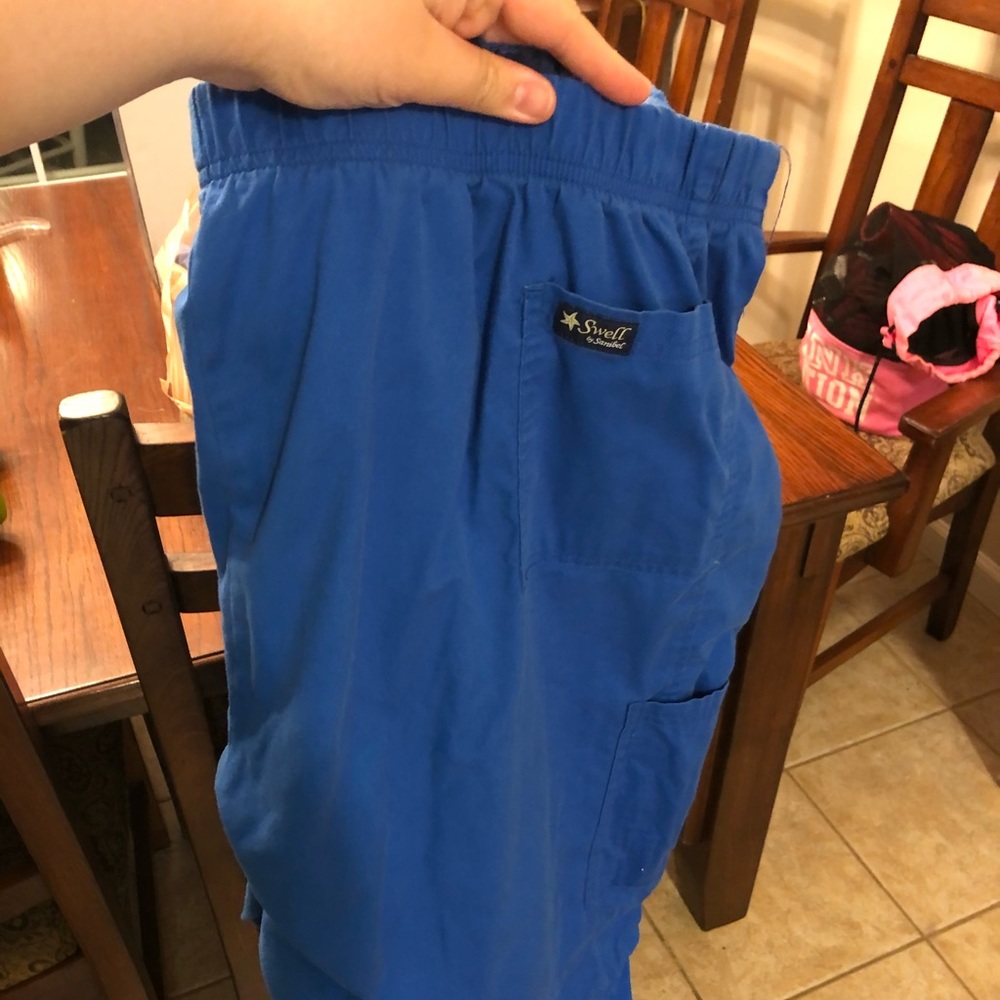 Royal Blue scrub bottoms